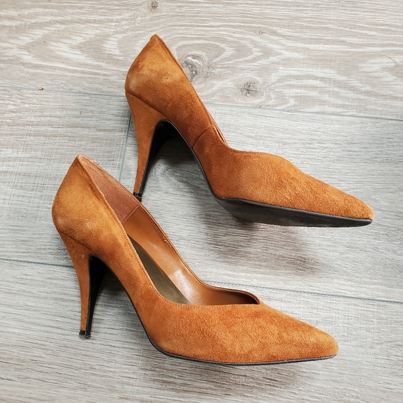 Vintage cinnamon brand high heels - Picture 2 of 5